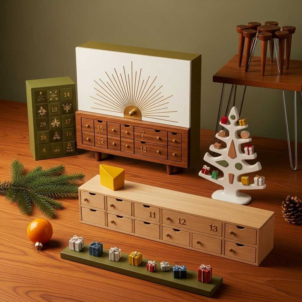 Types of Mid-Century Advent Calendars to Style Your Space