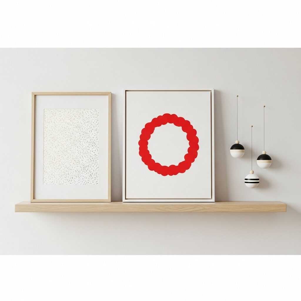 Types of Minimalist Christmas Wall Art You’ll Love