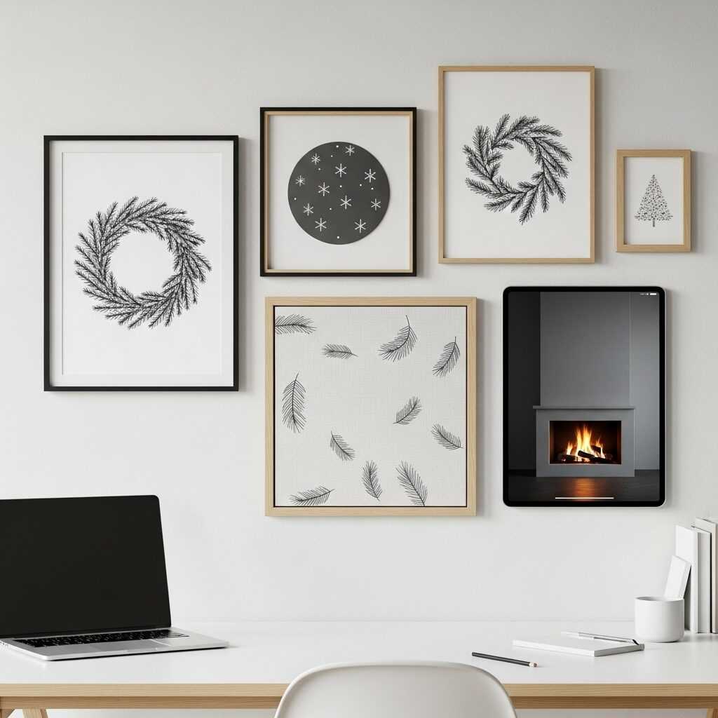 Types of Minimalist Christmas Wall Art to Try