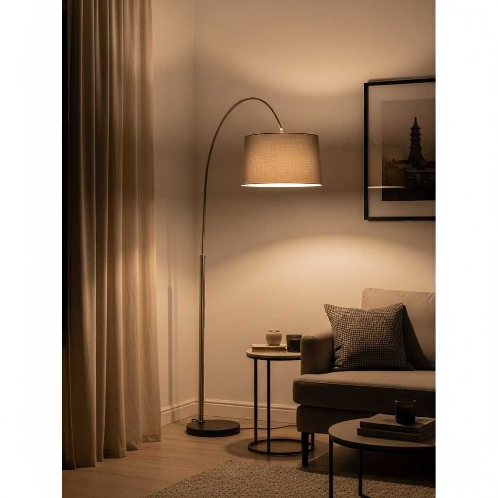 Use Floor Lamps to Add Soft Vertical Lighting