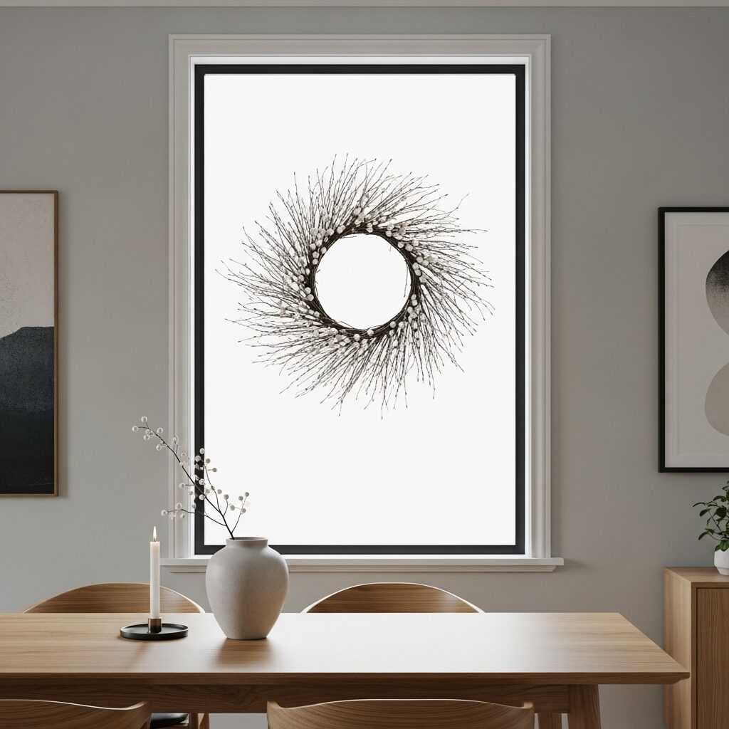 Where to Display Your Minimalist Wreath