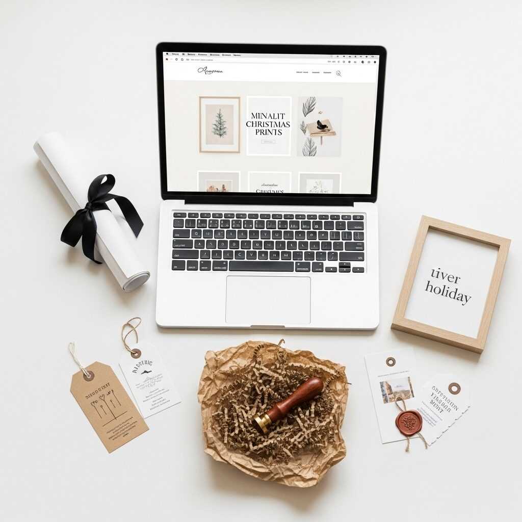 Where to Find the Best Minimalist Christmas Wall Art