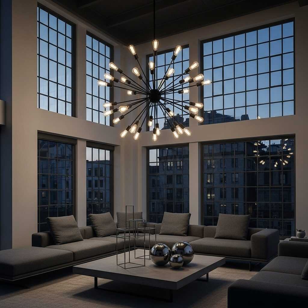 Why Industrial Lighting Fits Modern Homes So Well