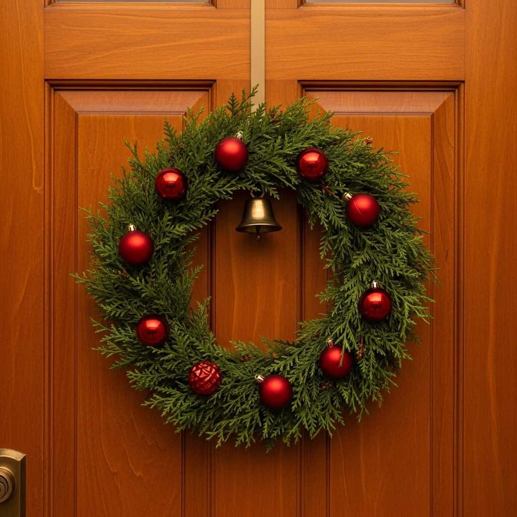 Why Mid-Century Christmas Wreaths Never Go Out of Style