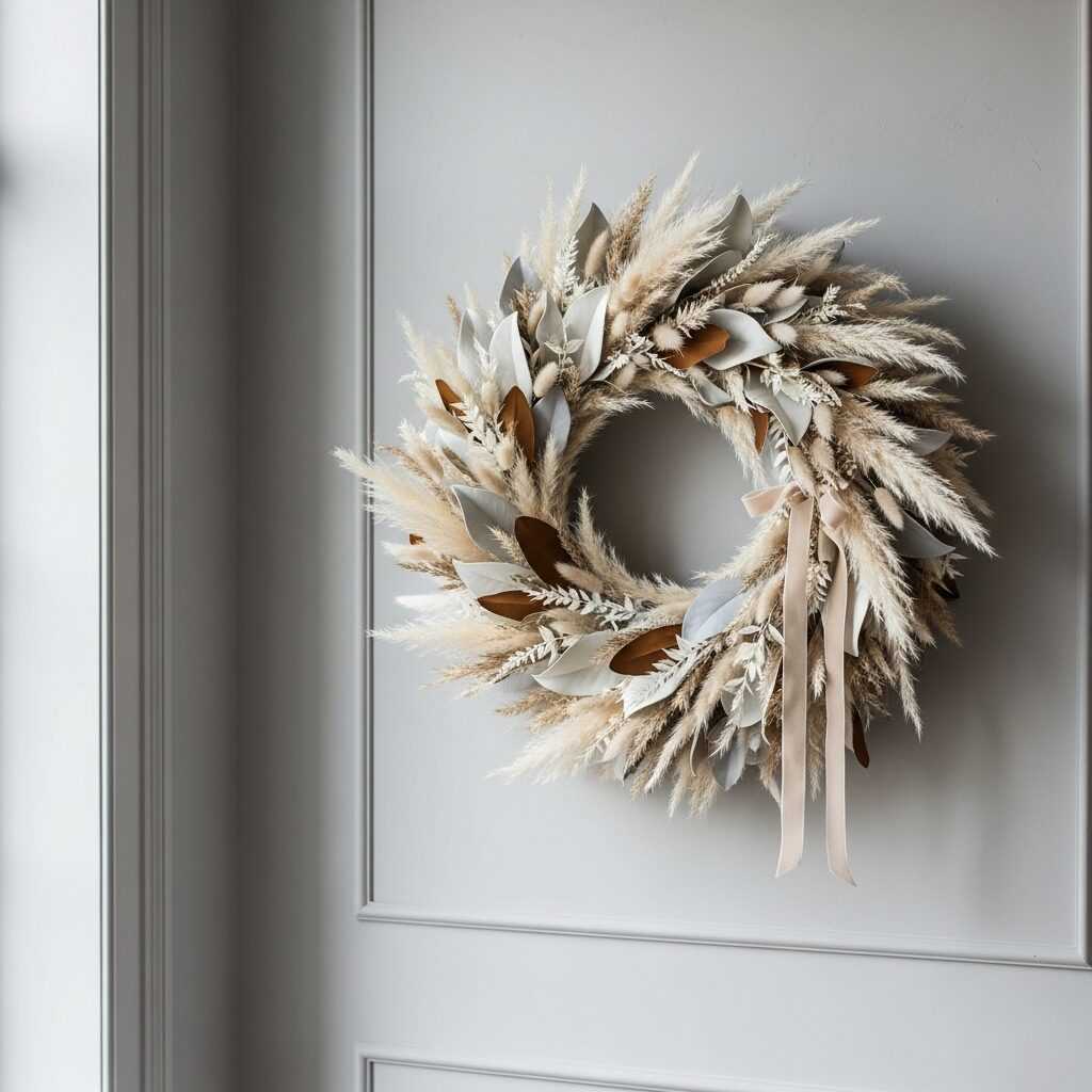 Why Modern Minimalist Wreaths Are Stealing the Show