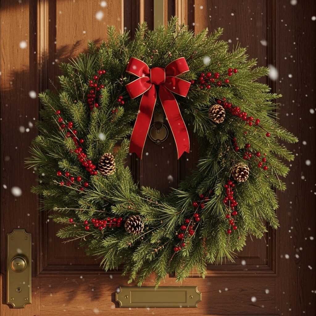 Why Traditional Winter Wreaths Never Go Out of Style