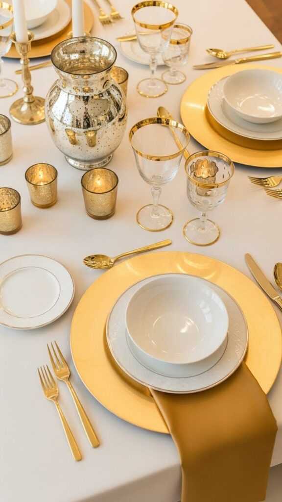 Add Metallic Accents To Elevate the Entire Setup