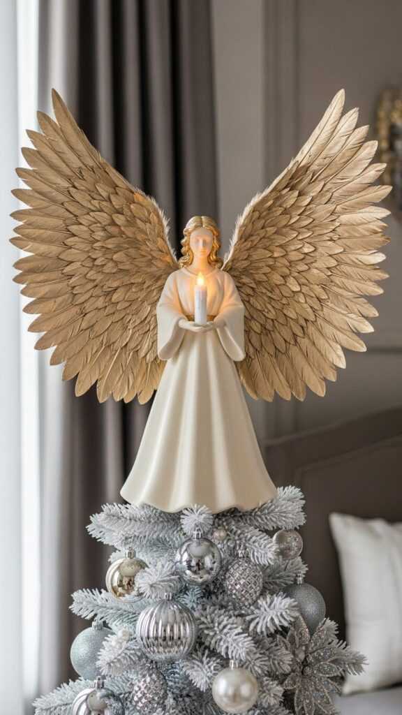 Angel Tree Toppers With a Luxe Twist