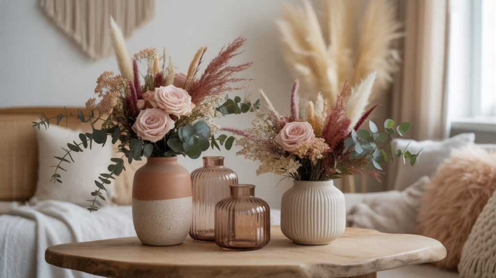 Boho Vases for Romantic Valentine’s Floral Arrangements