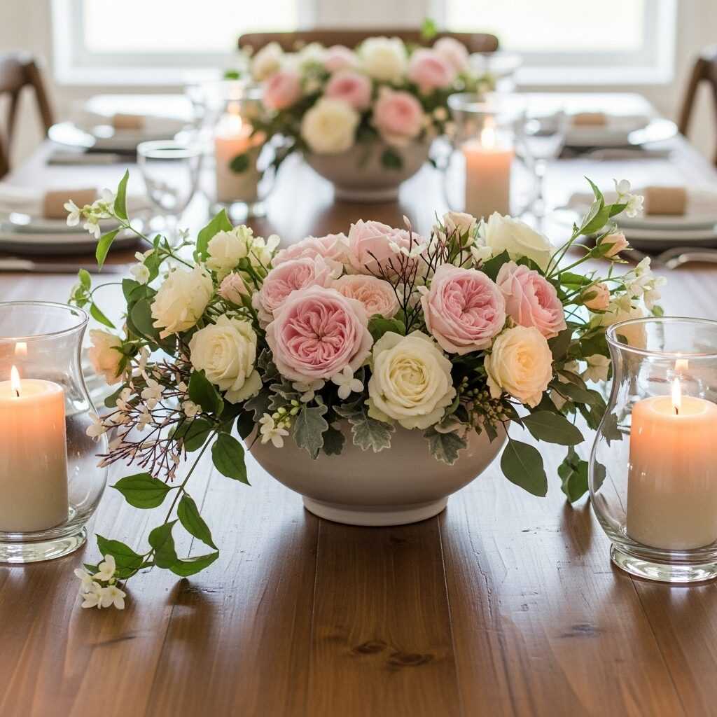Centerpieces That Feel Romantic, Not Overdone