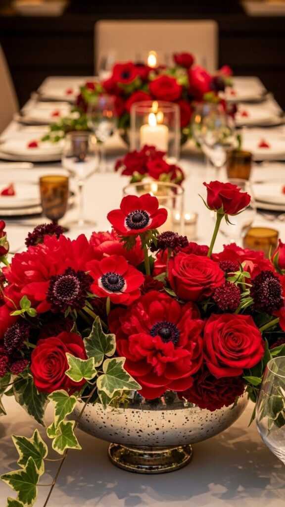 Choose a Bold Centerpiece That Sets The Mood