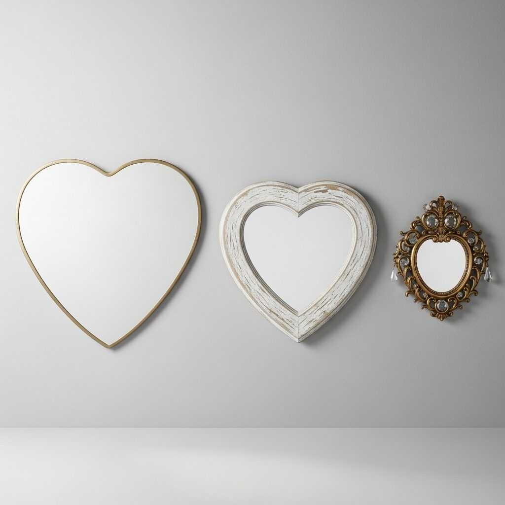 Choosing the Perfect Heart Shaped Wall Mirror