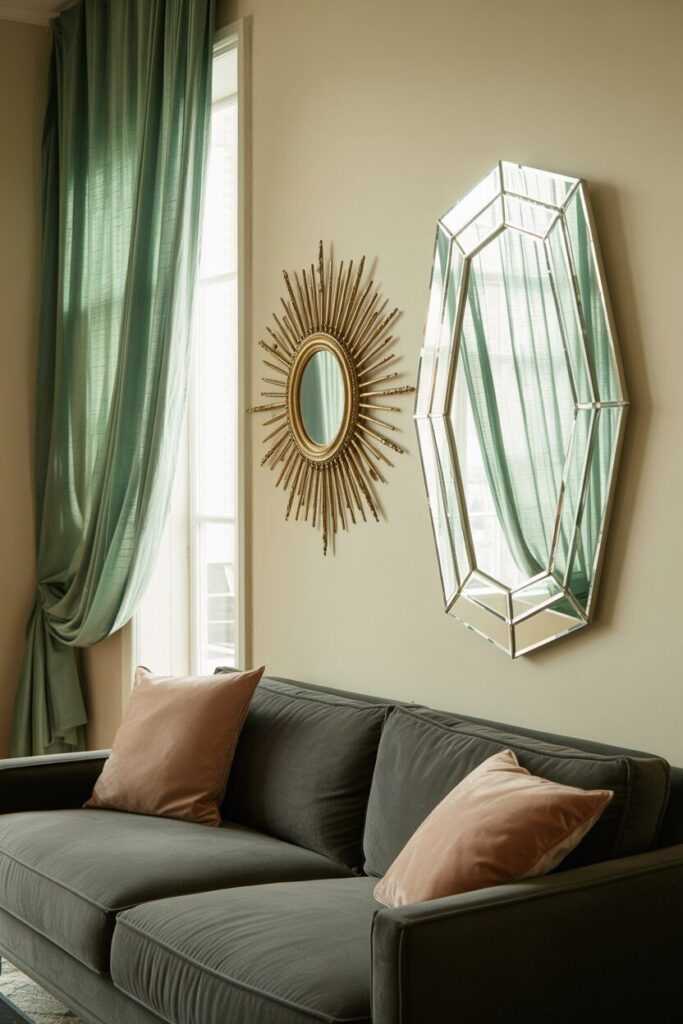 Choosing the Right Glam Mirror for Your Living Room