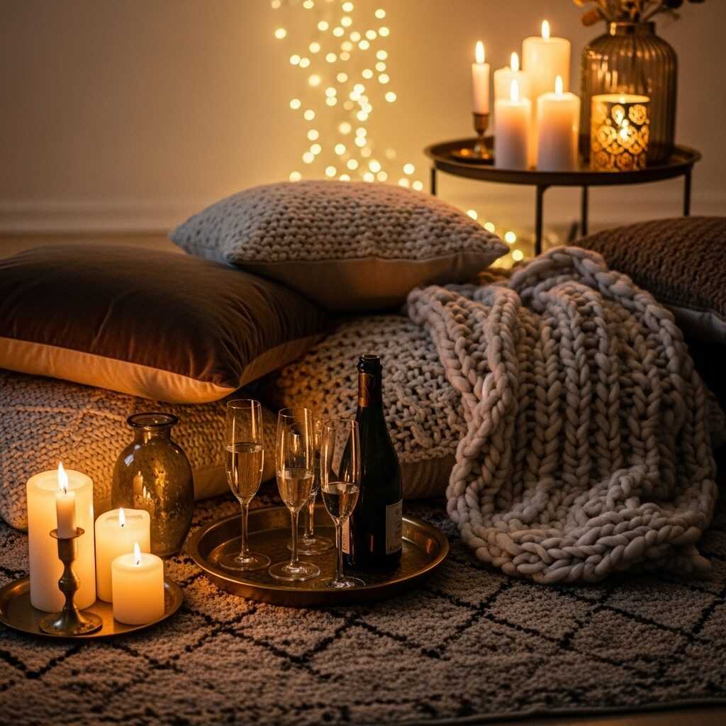 Creating a Cozy New Year Atmosphere with Accessories