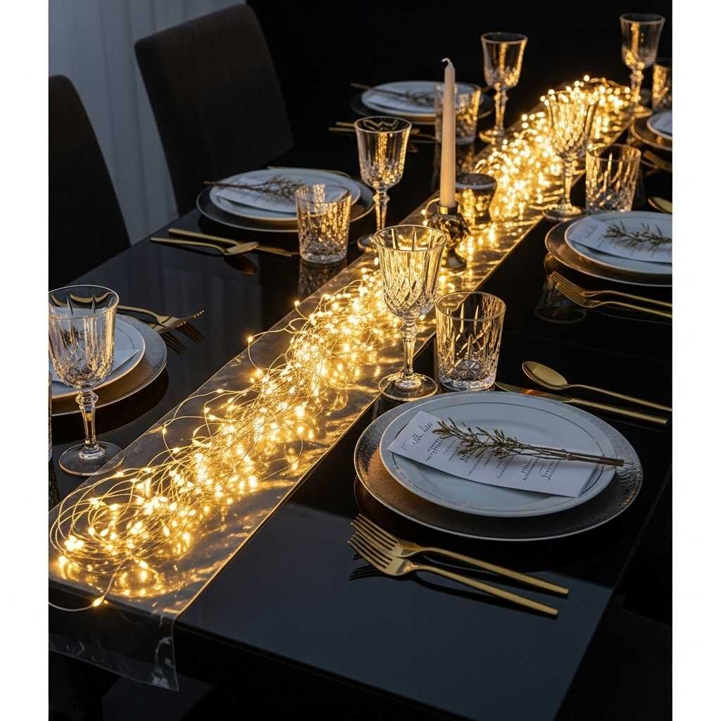 Creative Ways To Use Modern String Lights During New Year’s Celebrations