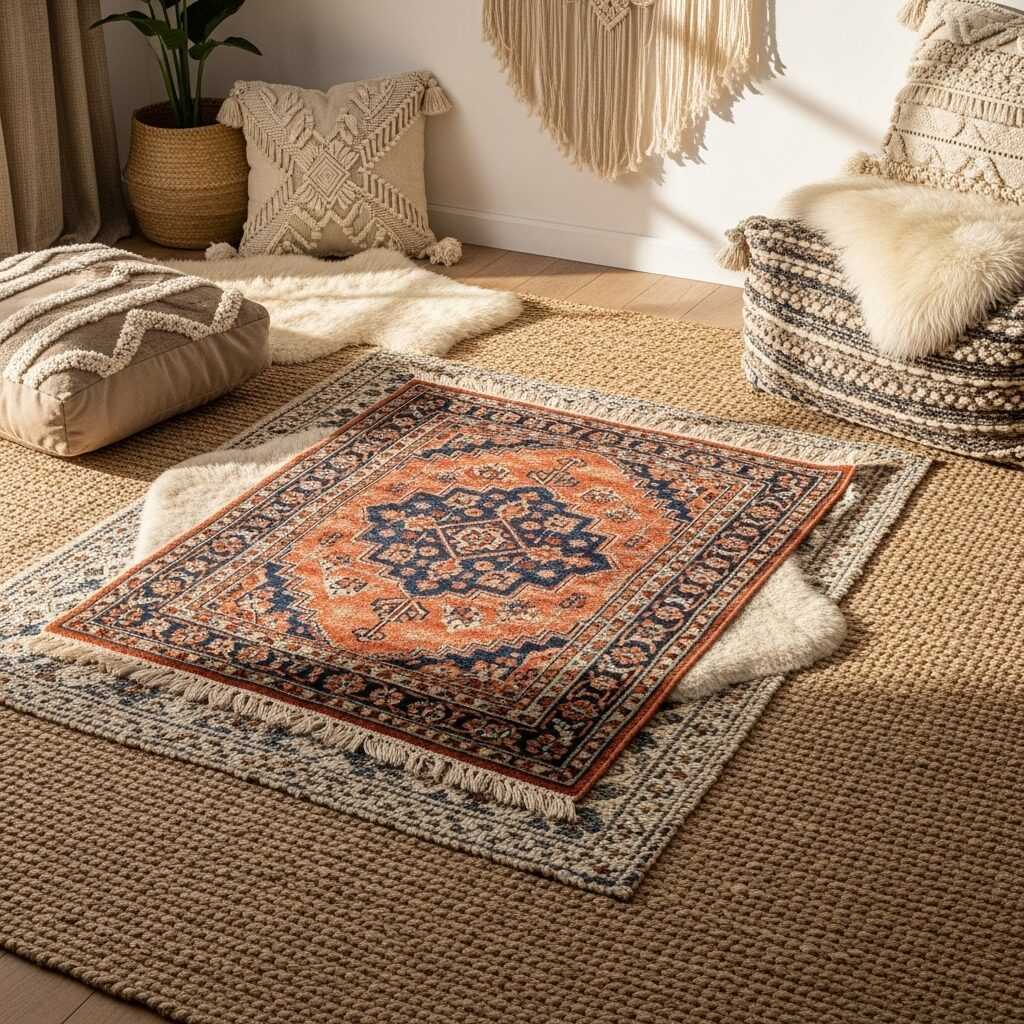 Layering Rugs for Maximum Impact