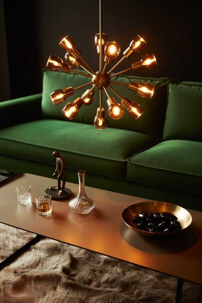 Living Room Mood Lighting for Valentine Nights