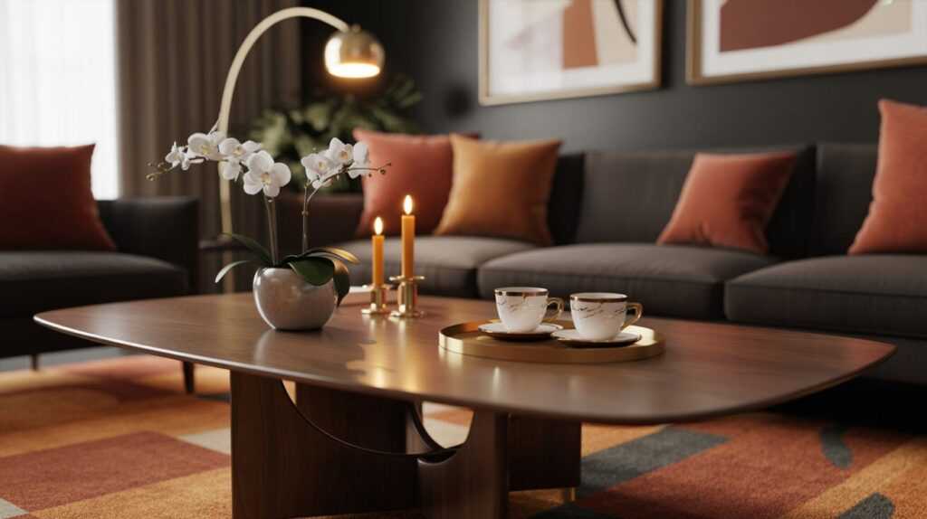 Mid Century Coffee Tables That Set a Romantic Mood