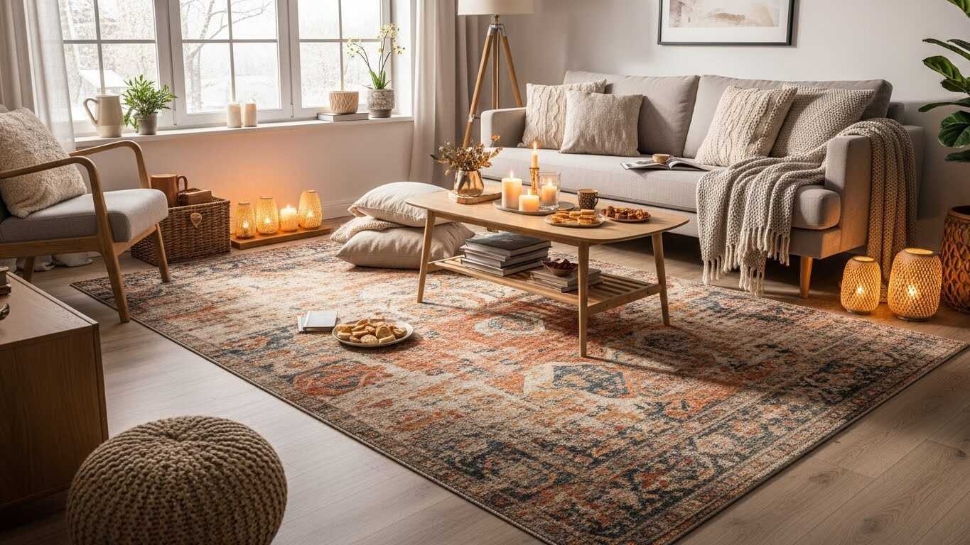 Modern Rugs for Cozy New Year Gatherings