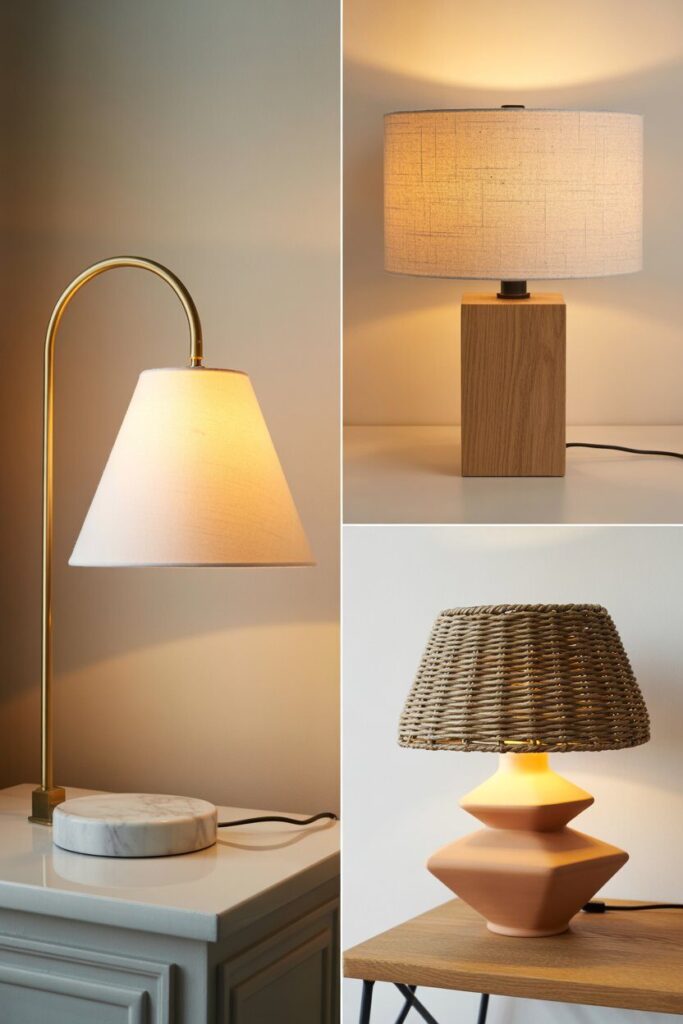 Popular Modern Table Lamp Styles That Feel Warm