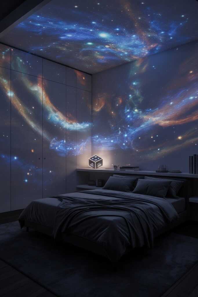 Projected Lighting Creates a Visual Mood