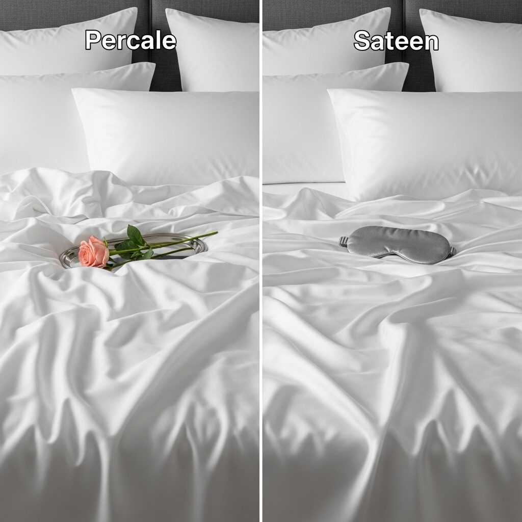 Sateen vs Percale for Valentine Comfort