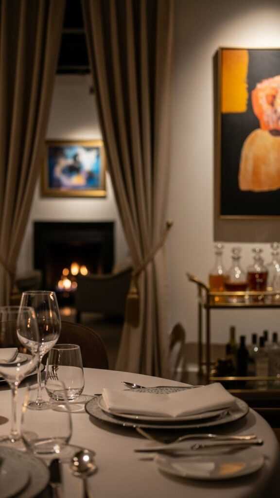 Set the Mood With Soft Background Elements