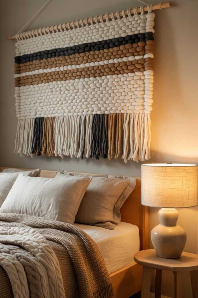 Textured Wall Art for Depth and Warmth