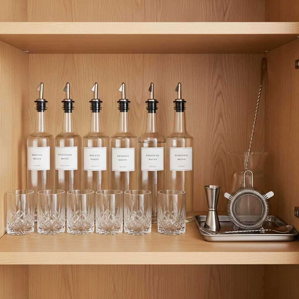 Tips for Keeping Your Bar Cart Minimalist Over Time