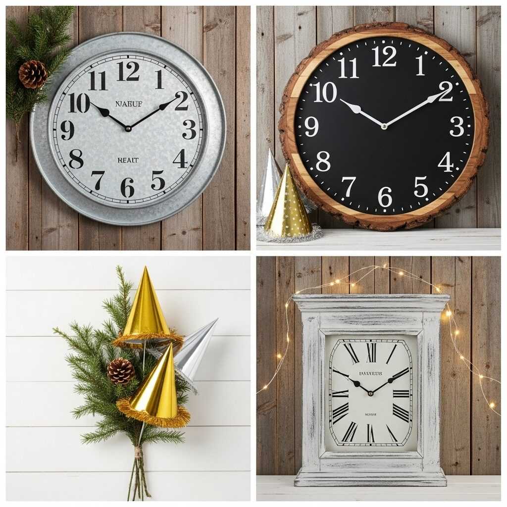 Top Farmhouse Clock Styles to Elevate Your Countdown