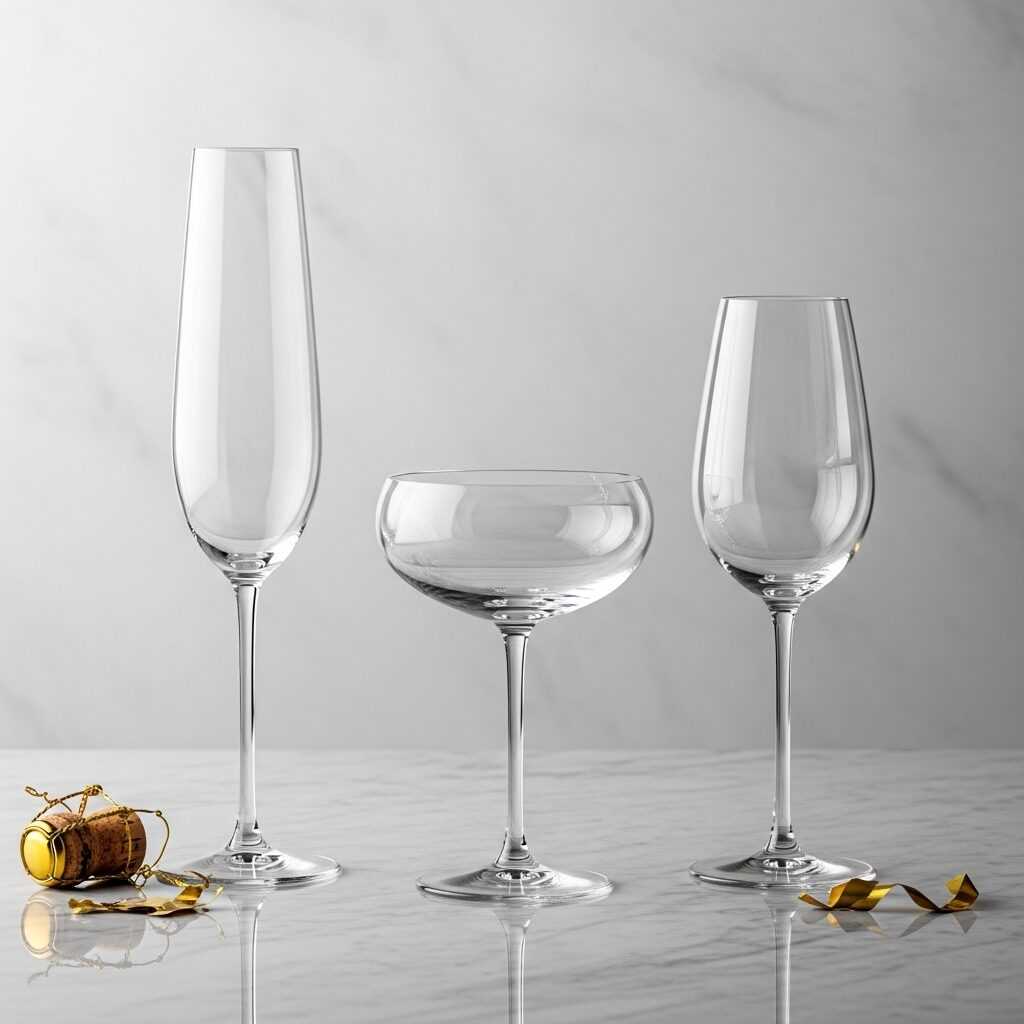 Types of Champagne Glasses
