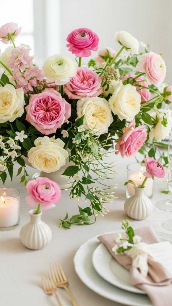 Use Floral Arrangements To Add Romance and Freshness