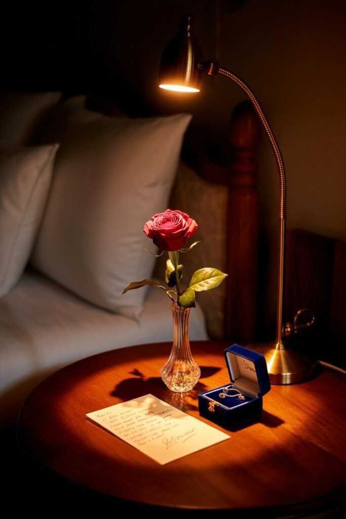 Use Light to Highlight Romantic Details