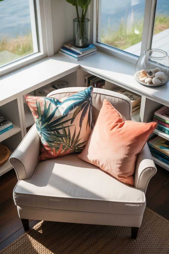 Where to Use Coastal Throw Pillows for Maximum Impact
