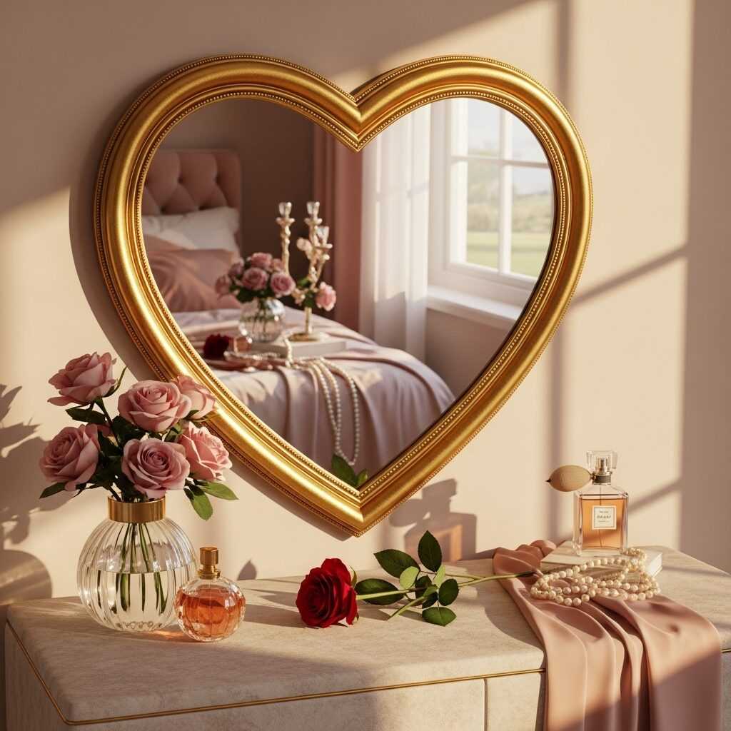 Why Heart Shaped Wall Mirrors Are the Ultimate Romantic Accent