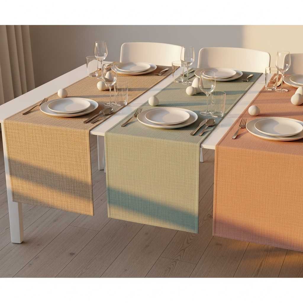 Best Colors for Minimalist Easter Table Runners