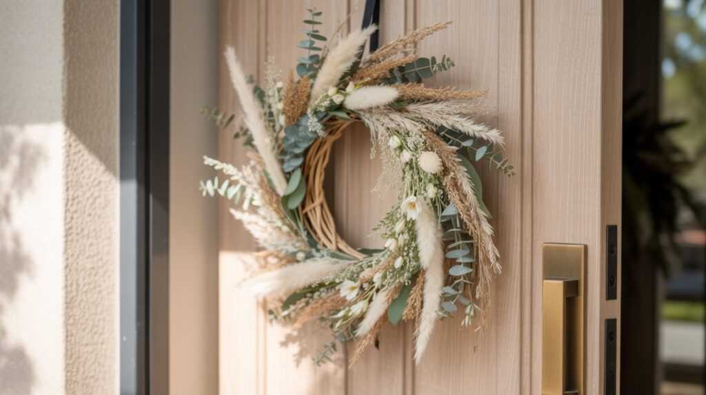 Boho Spring Front Door Wreath Ideas