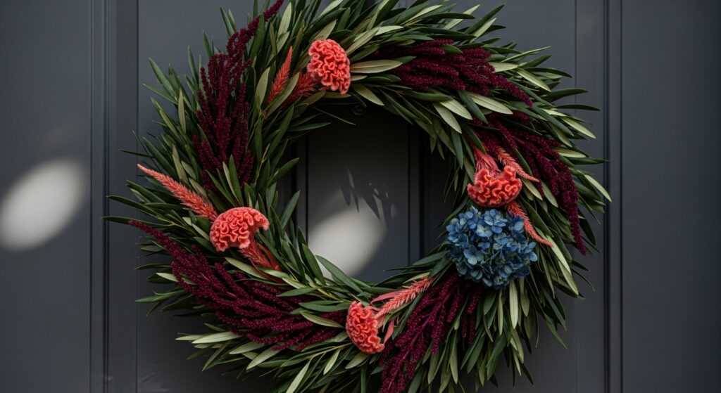 Bold Boho Wreaths with Subtle Color Pops