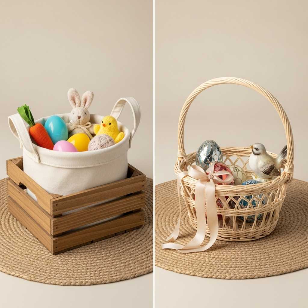 Choosing Baskets for Kids Versus Decor