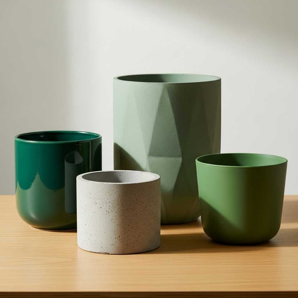 Choosing the Right Modern Green Planter