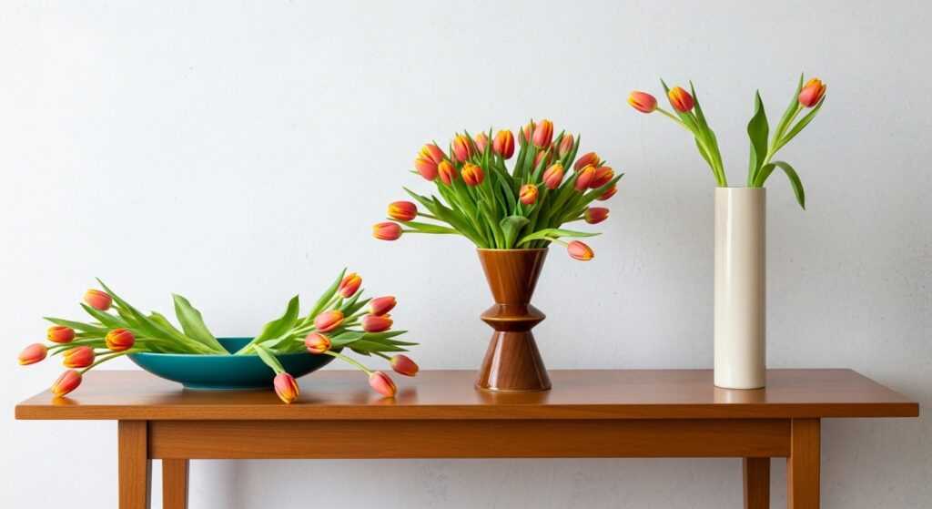 Choosing the Right Vase Shape for Your Tulips
