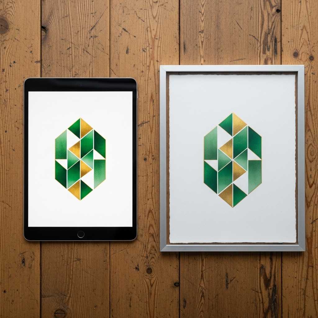 Digital Prints vs Physical Art