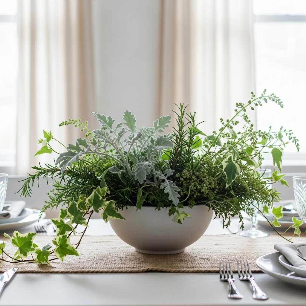 Greenery Based Centerpieces That Feel Fresh and Effortless