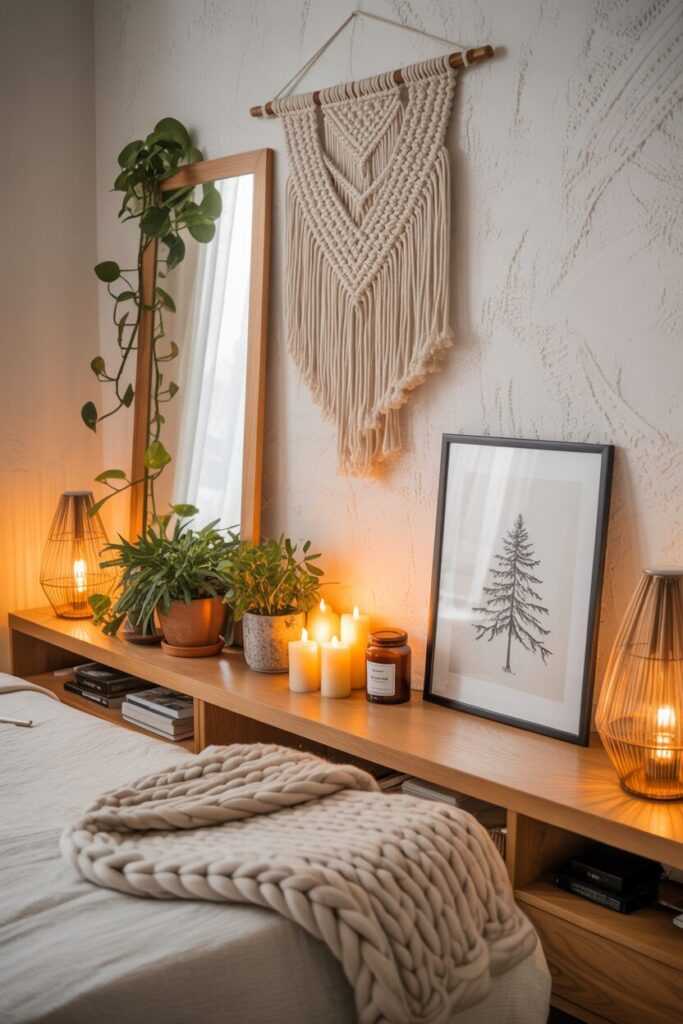 Layering Your Wall Hangings With Other Decor