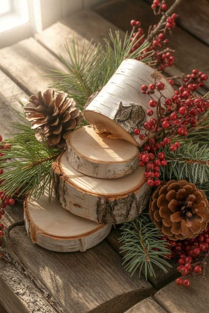Materials That Define Rustic Winter Wreaths