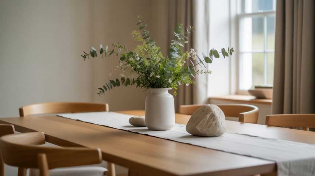 Minimalist Table Centerpieces With Irish Charm