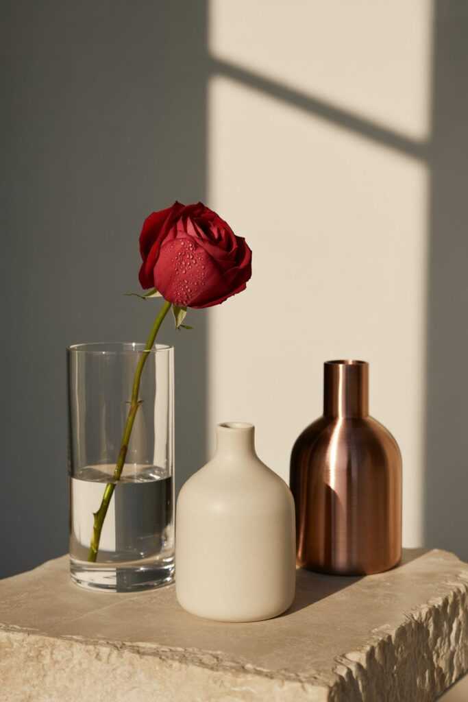 Popular Minimalist Vase Styles for Valentine’s Day