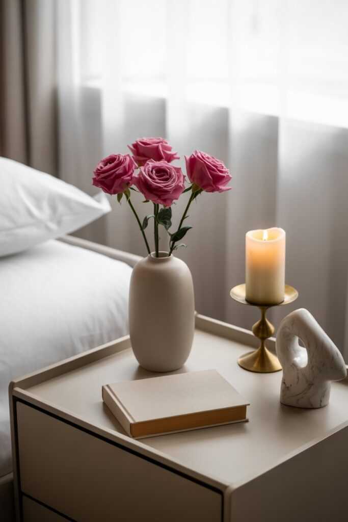 Styling Tips for Minimalist Rose Displays