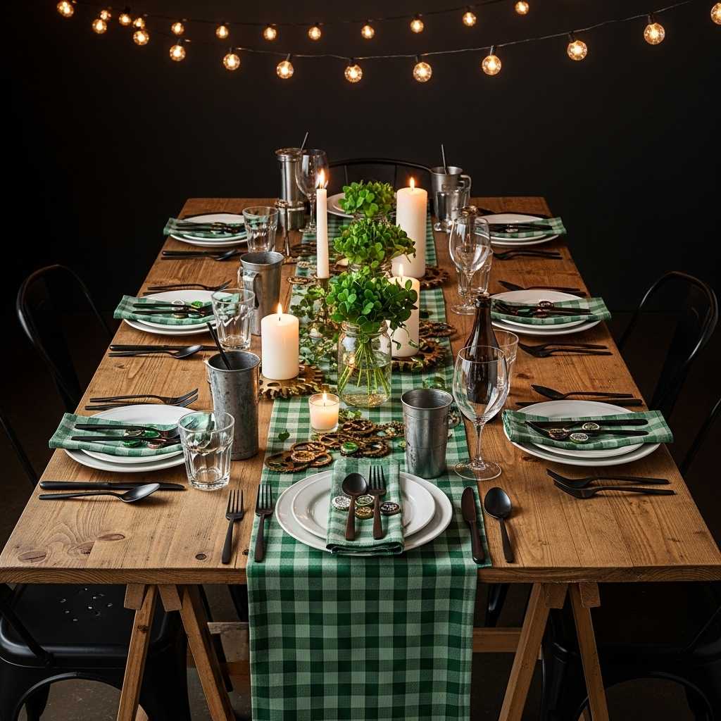 Table Styling That Supports Industrial Drinkware