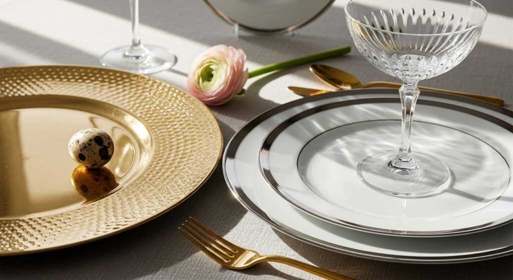 What Makes a Dinnerware Set Feel Glam